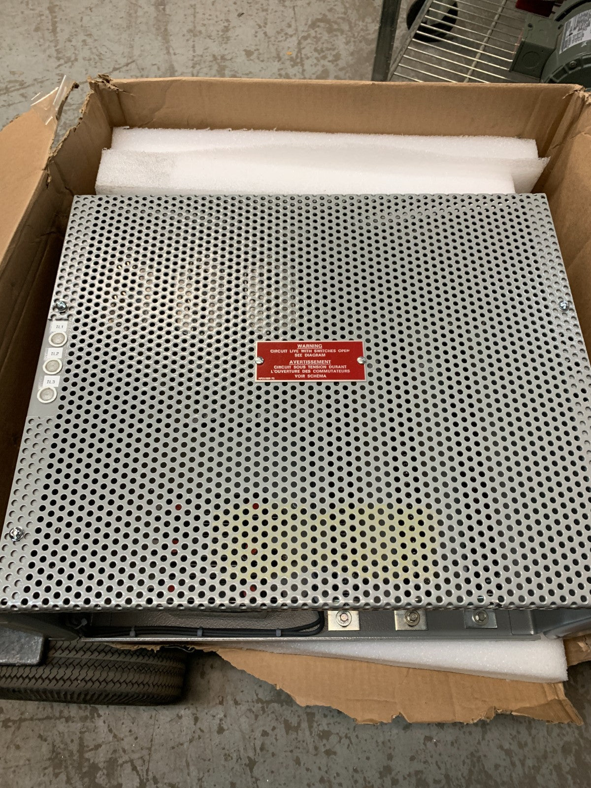 GENERAL ELECTRIC AC FILTER 600T0 1400 KVA 0517LO188 G002
