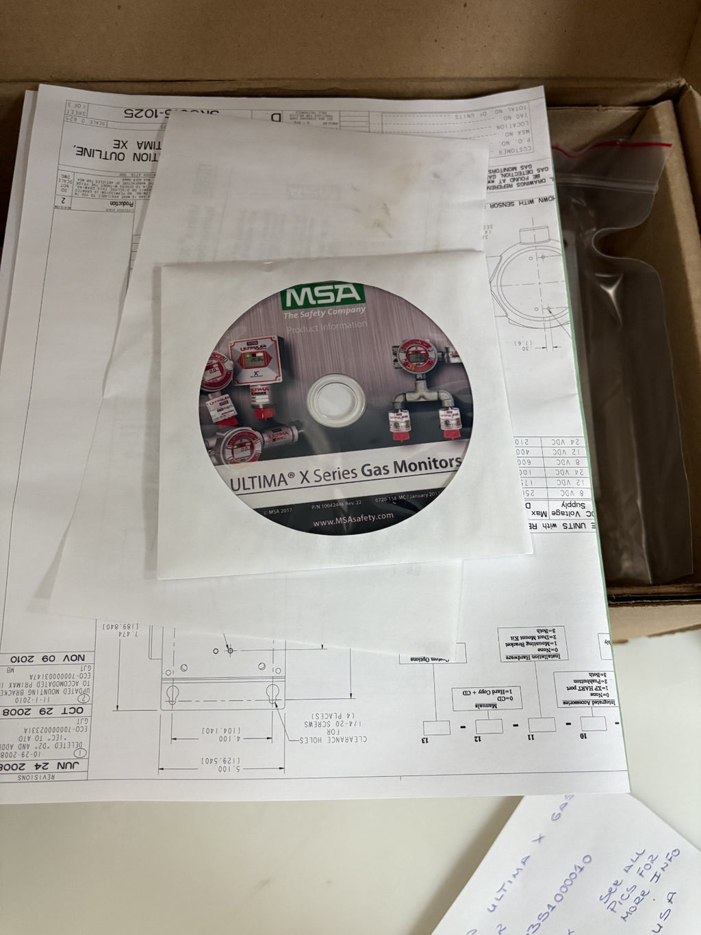 MSA ULTIMA X GAS MONITOR GPG2403S1000010