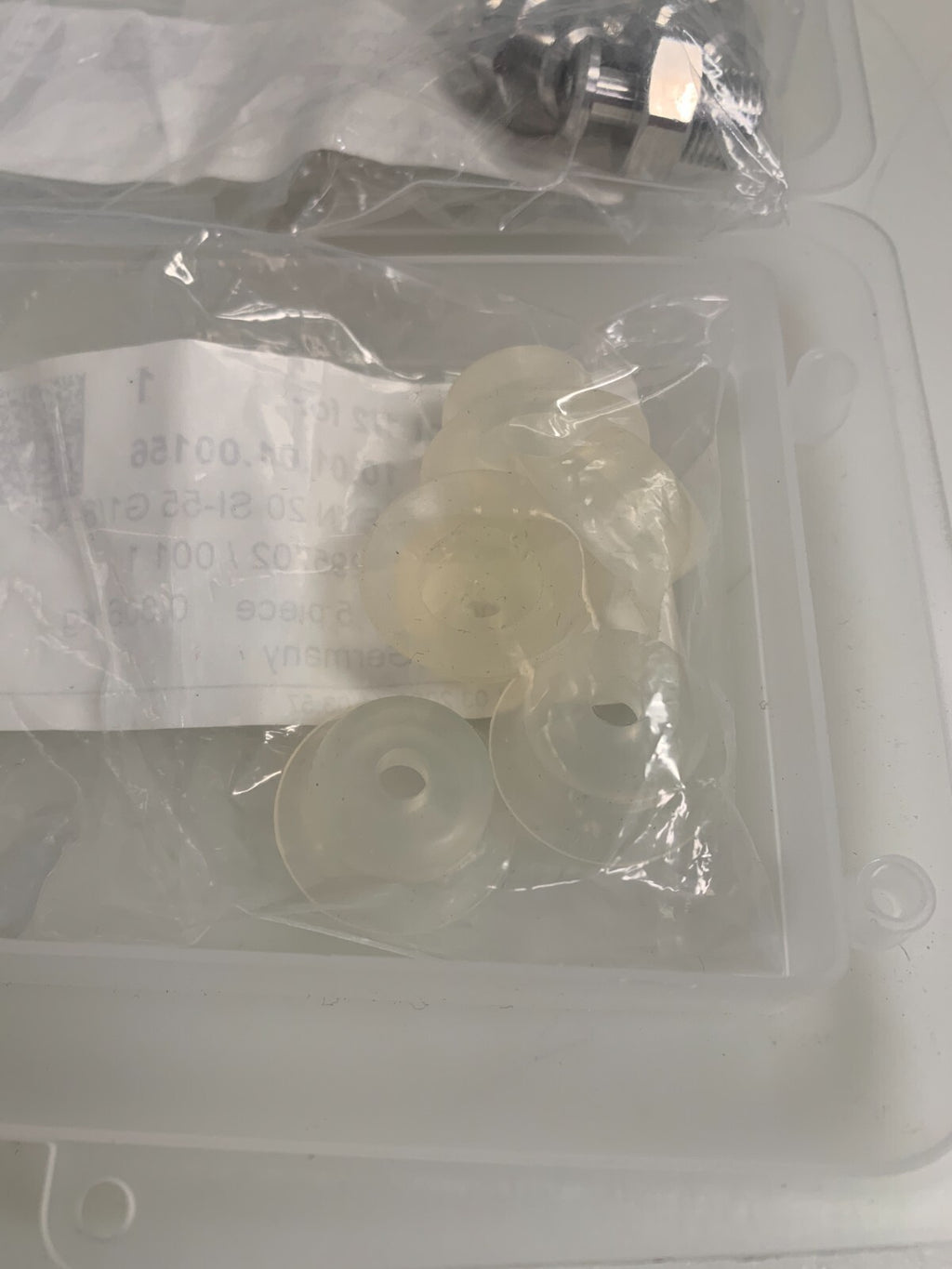 LOT OF 5 SCHMALZ SUCTION CUP  W/HOLDER 10.01.01.OO1561