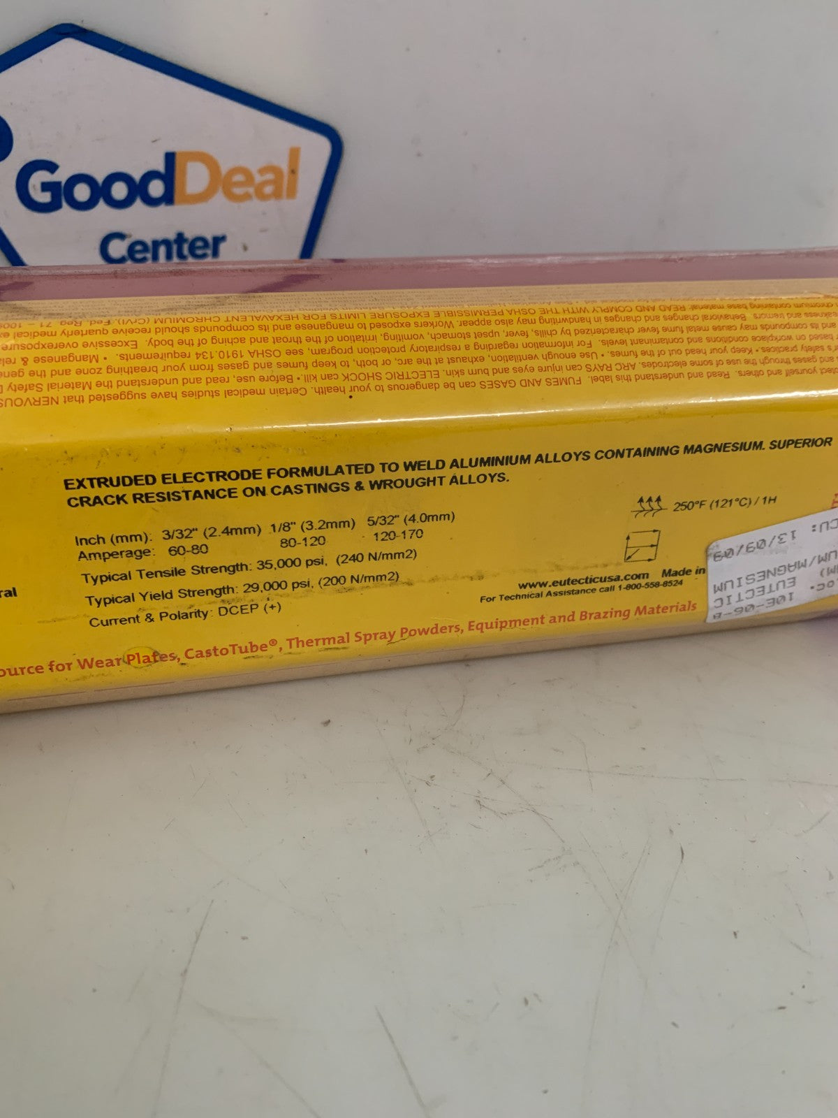 CASTOLIN EUTECTIC XUPER 2109 GENERAL PURPOSE ALUM. WELDING 6.15 LB2