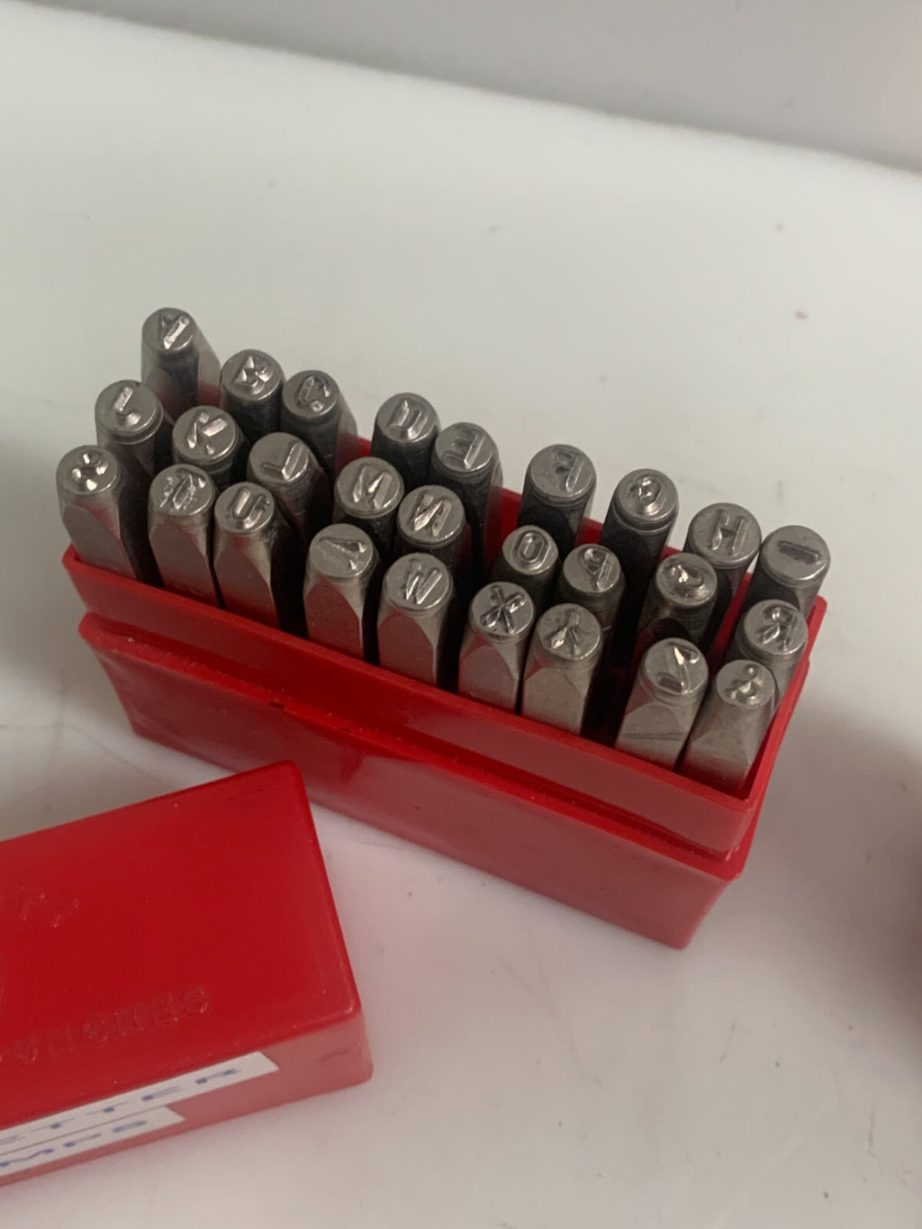 PRIORITY MARKING PUNCHES 1/8 NUMBERS AND LETTERS SET