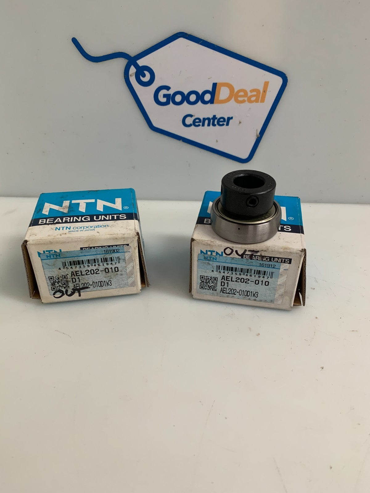 NTN Bearings  AEL202-010  (Lot of 2)