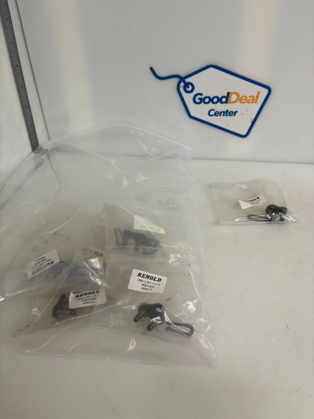 LOT OF 9 RENOLD SIMPLEX CLOSING LINK 08B-1 #26