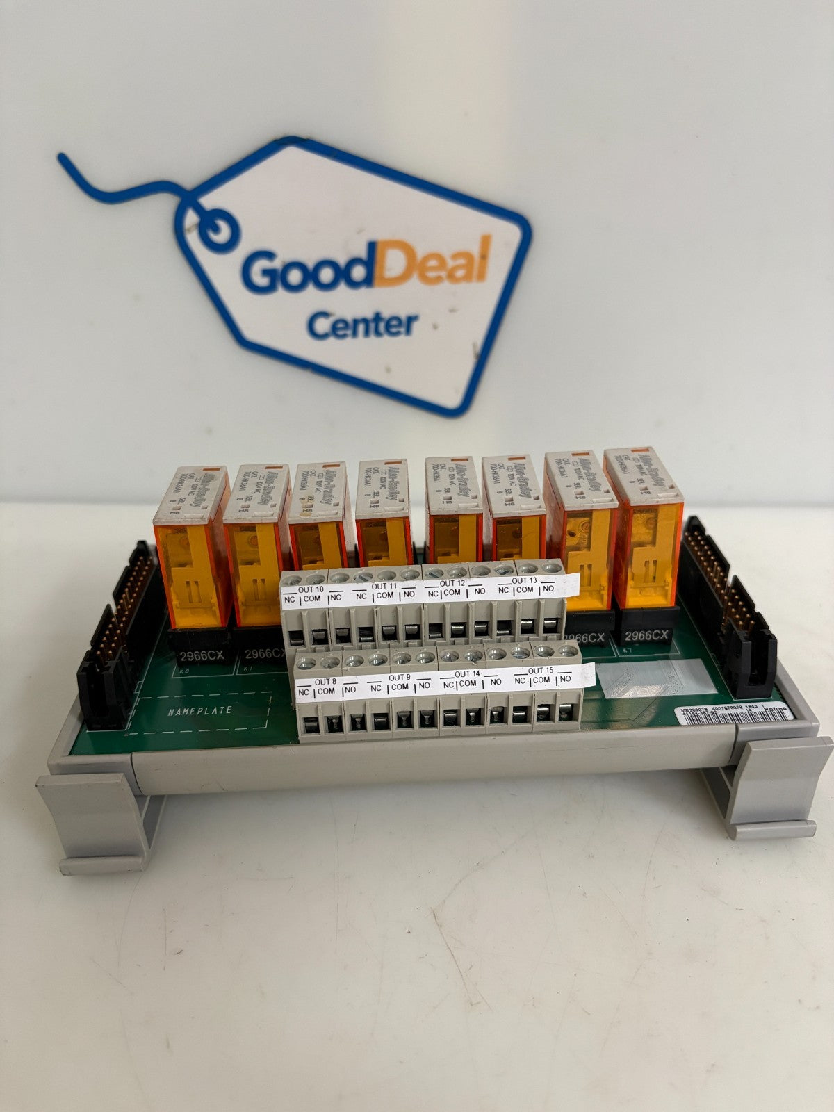 ALLEN BRADLEY RELAY MASTER MODULE 12 PIN 1492-X1M20120-8R SER C0