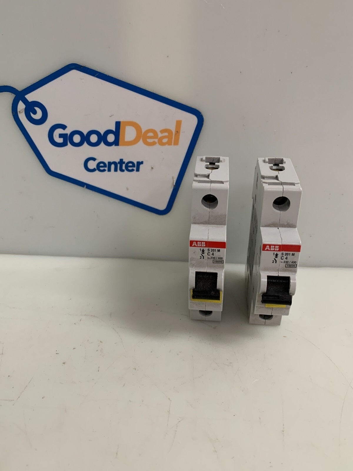 LOT OF 2 ABB CIRCUIT BREAKER S 201 M C4