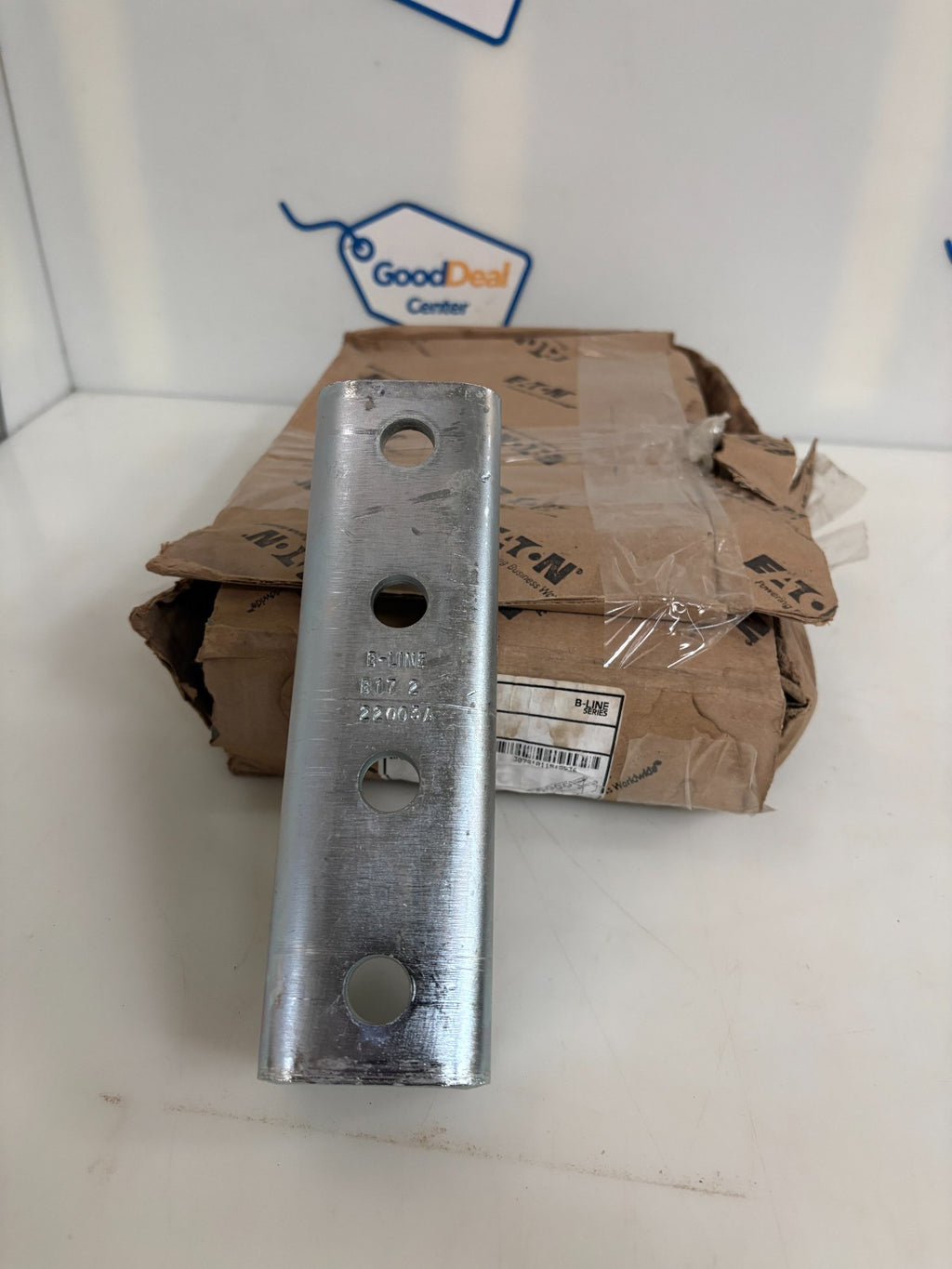 EATON B LINE ZINC PLATED CLOVIS FOR B22 OR B5 B172ZN 10 PER BOX0