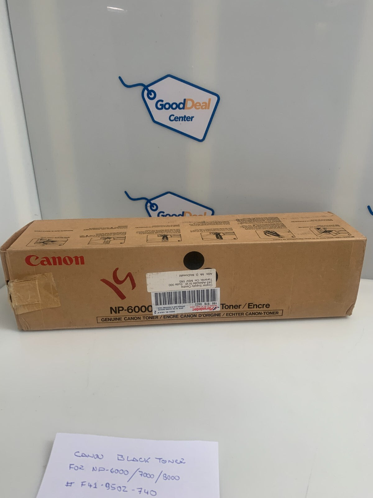 Canon F41-9502-740 Toner Cartridge Black 21K NP-6000 7000 80000