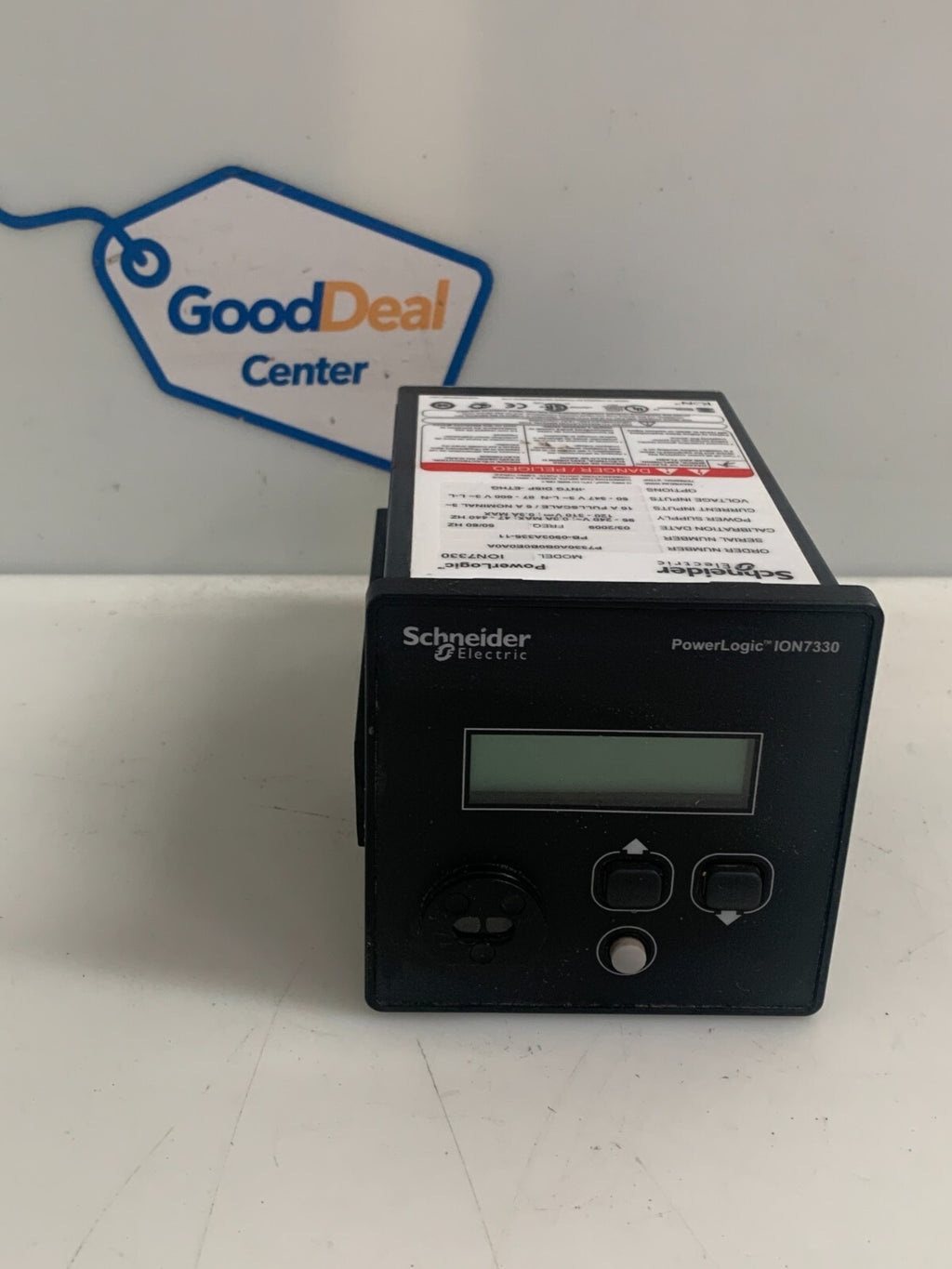 SCHNEIDER SQUARE D POWER LOGIC POWER AND ENERGY METER MODEL ION73300