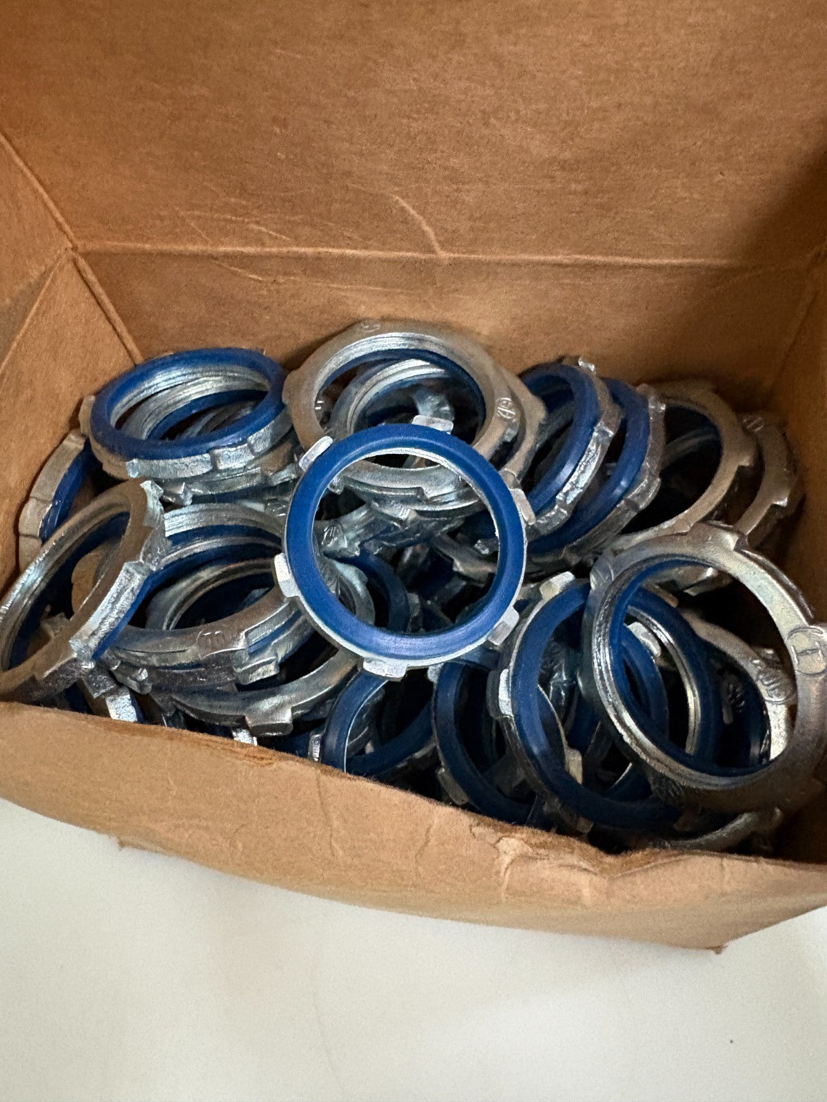 LOT OF 65 EGS NEER LS-300 1" SEALING LOCKNUT