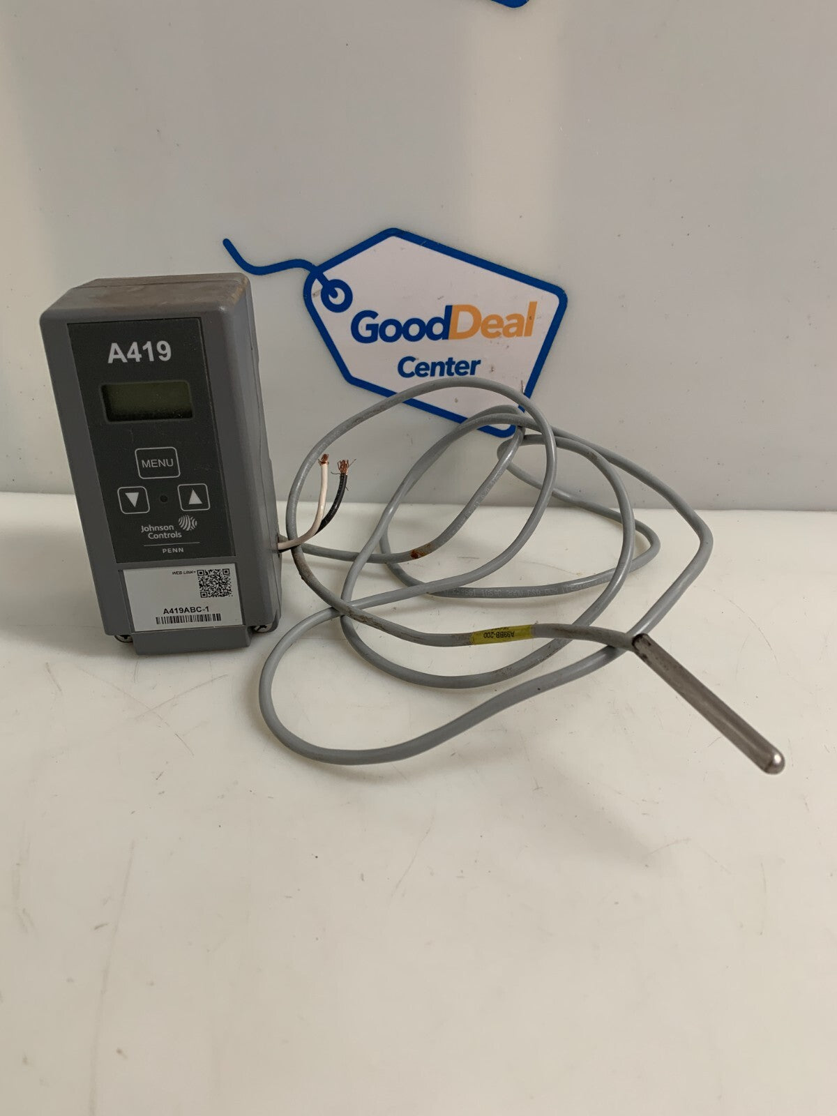 JOHNSON CONTROLS TEMPERATURE CONTROLLER A 419ABC-1