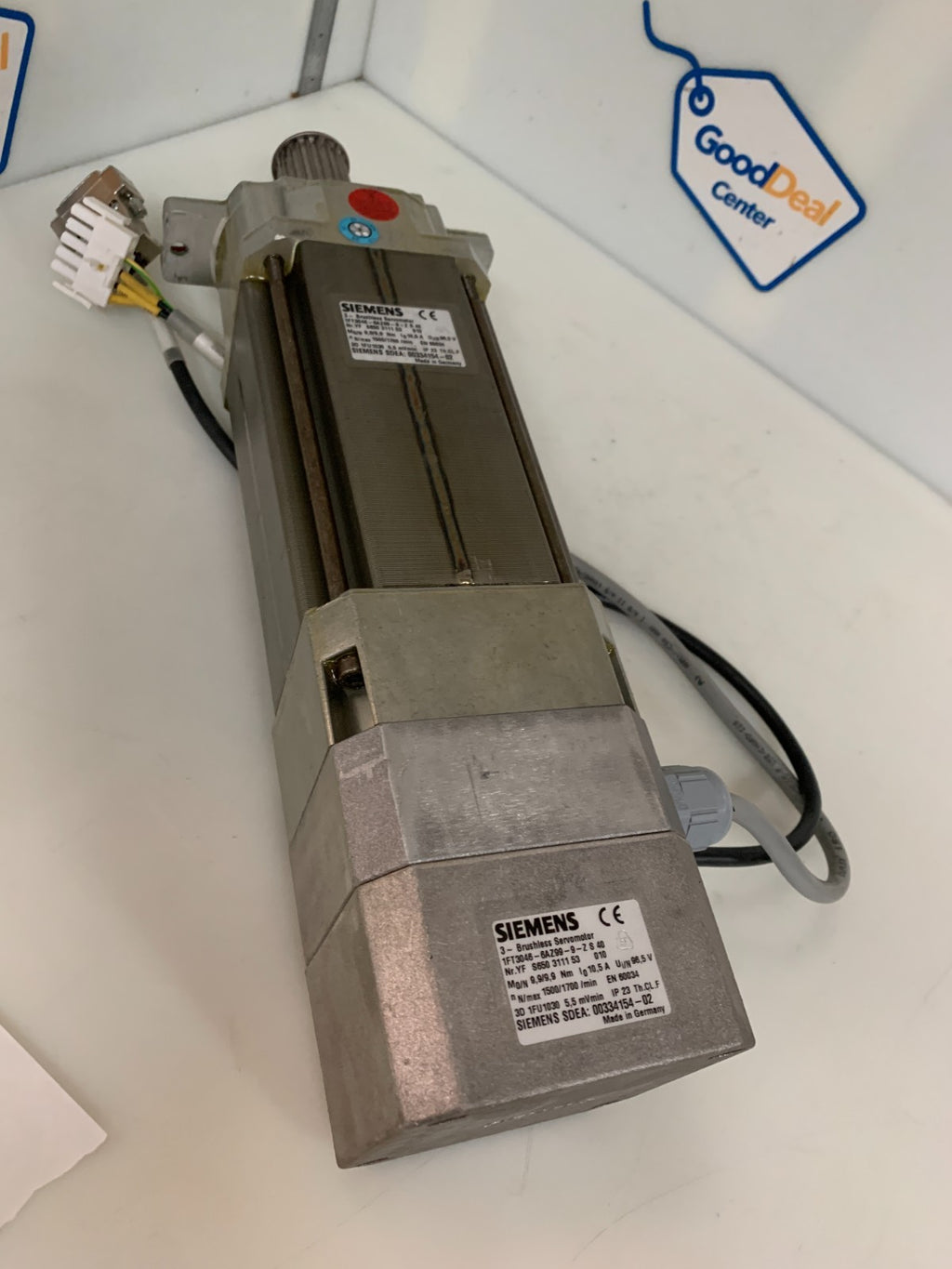 SIEMENS BRUSHLESS SERVOMETER 1500/1700/MIN 1FT3046-6AZ99-9-Z S 40