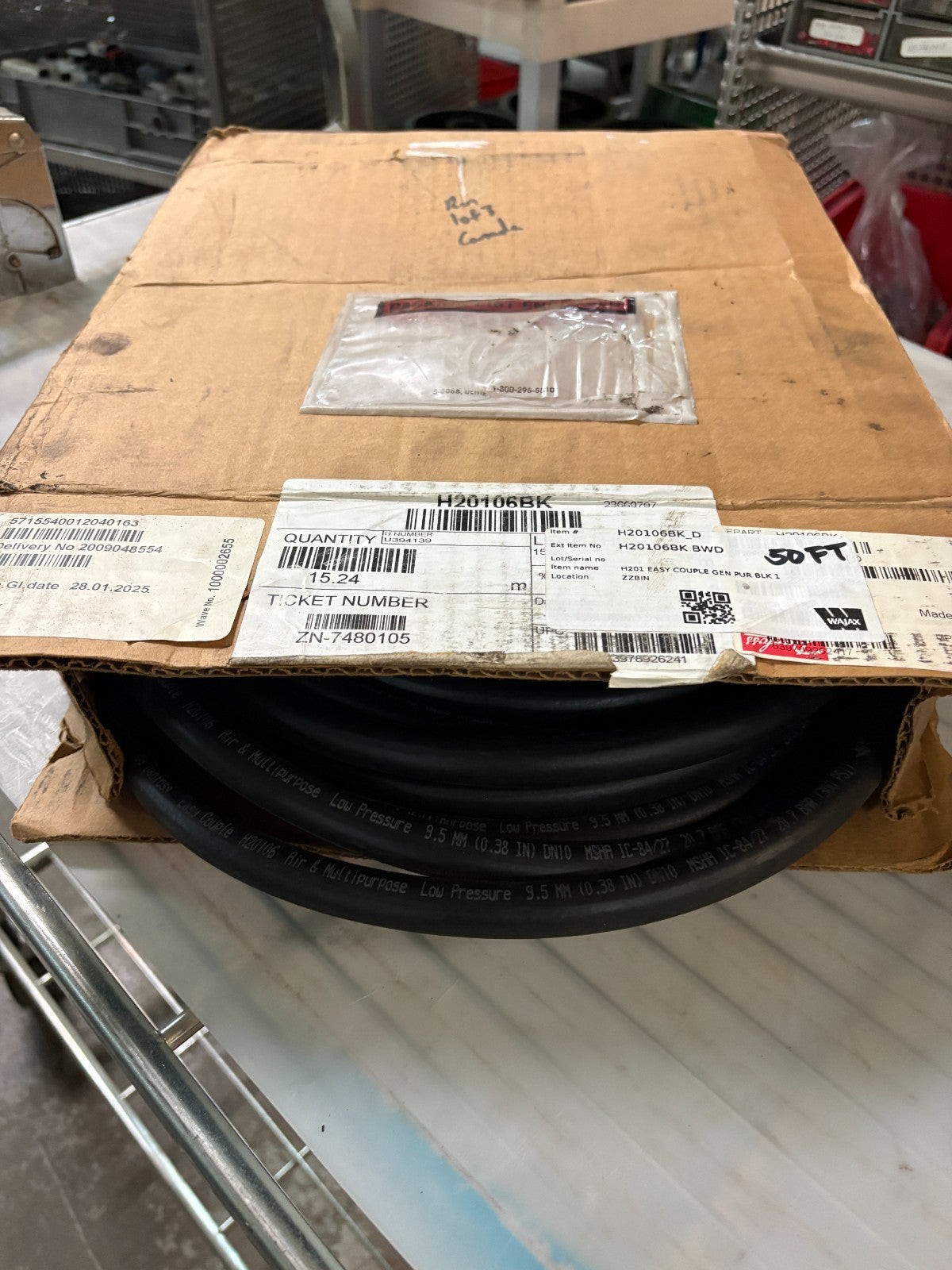 DANFOSS EASY COUPLE HOSE 3/8" 300PSI 50' #H20106BK0