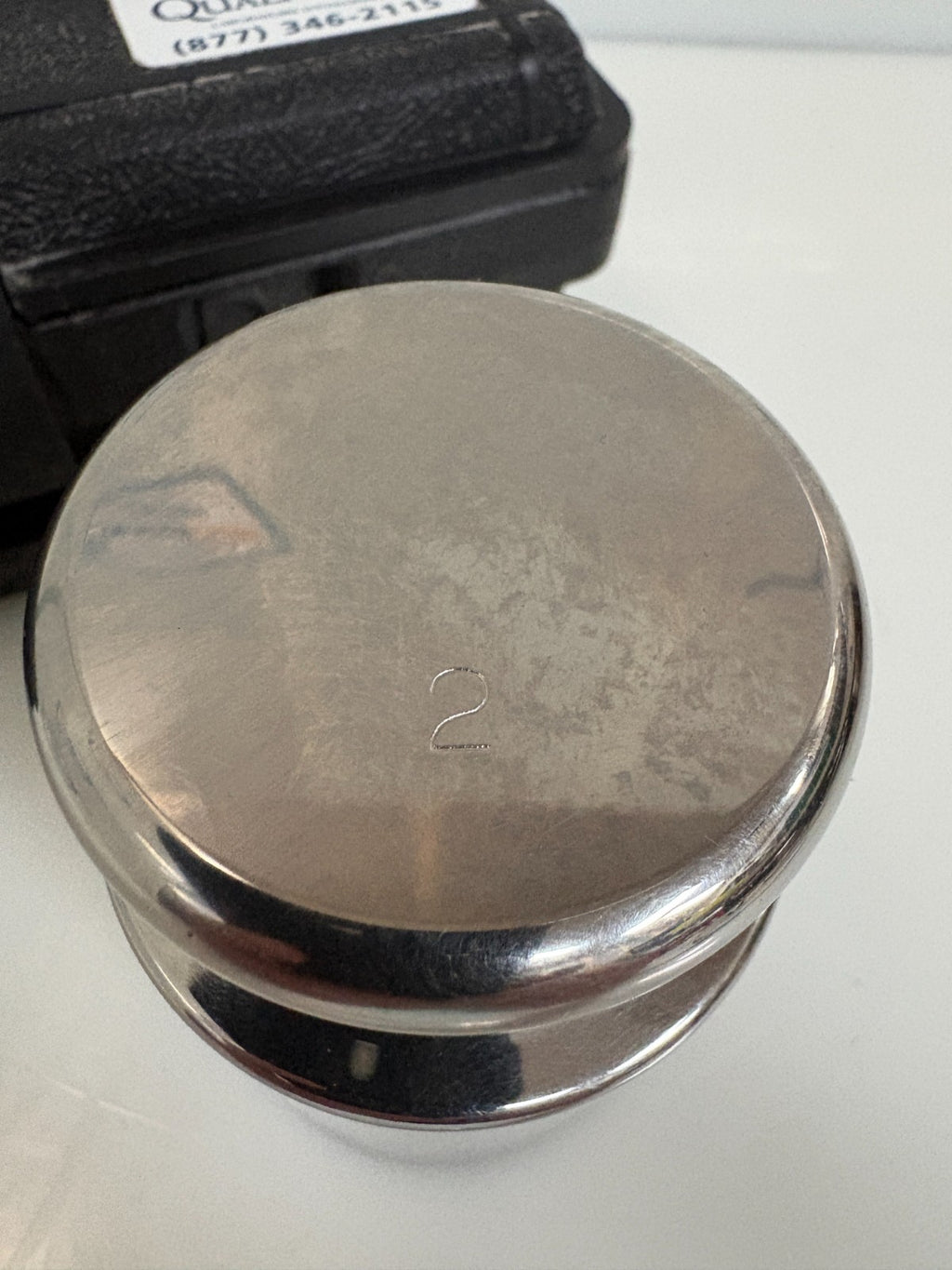 DENVER INSTRUMENT 20006 CALIBRATION WEIGHT #872000.1 IN CASE
