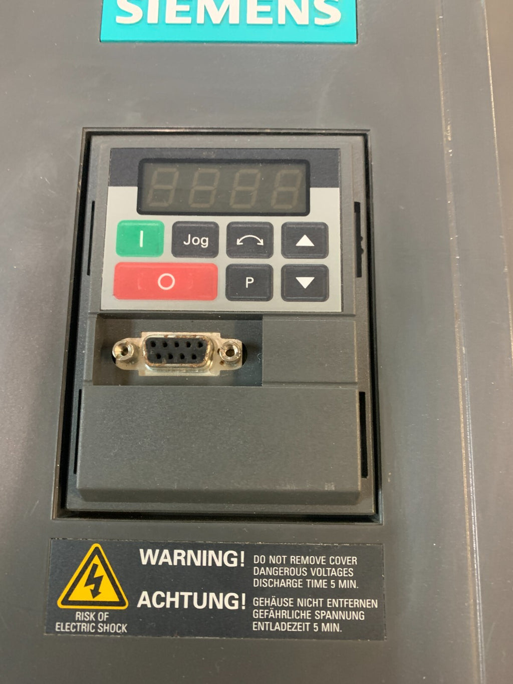 SIEMENS MIDIMASTER VECTOR 6SE3216-1FG40 CONTROL SENSORLESS