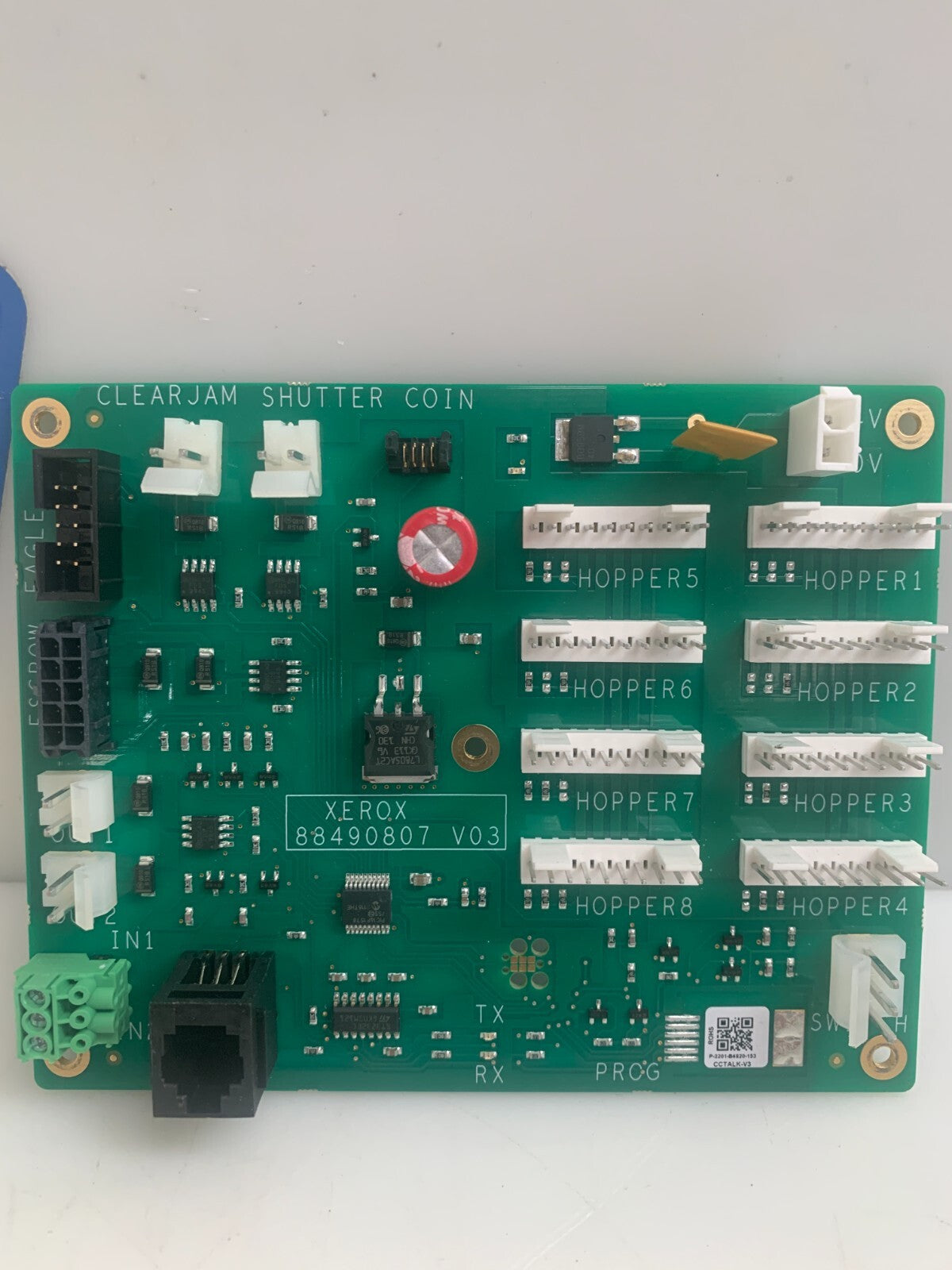 XEROX / ClearJam Shutter Coin  88490807V03  Circuit Board