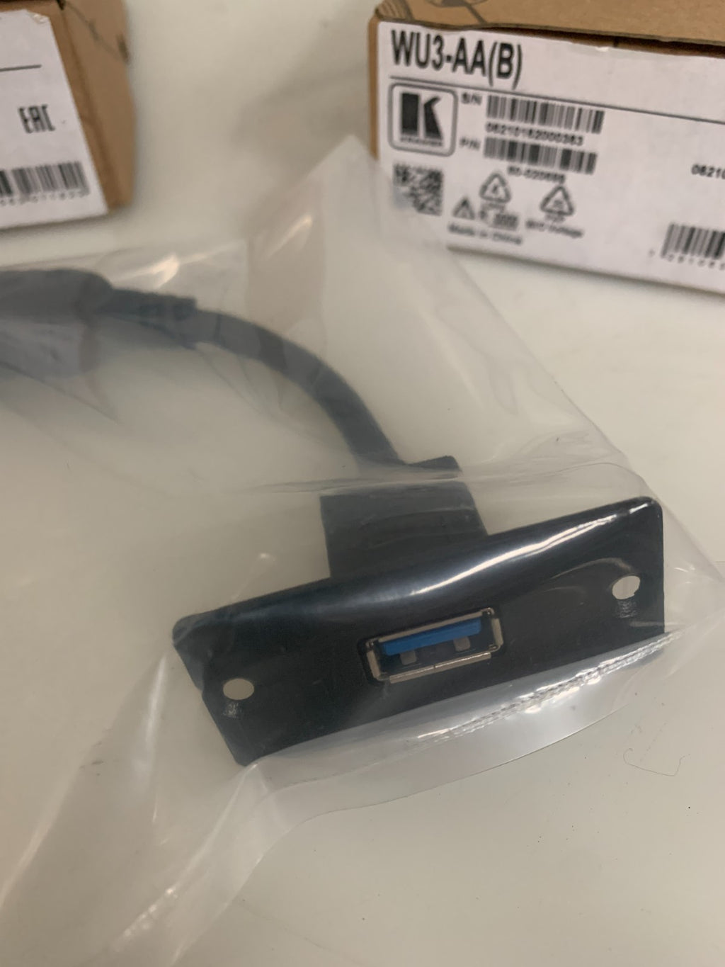 LOT OF 2 KRAMER CABLE WU3-AA (B) 80-020699