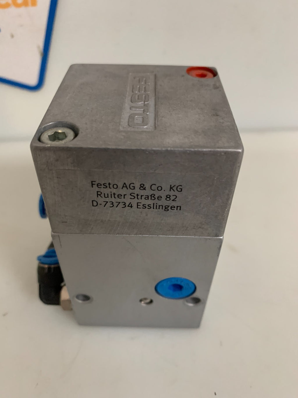 FESTO PNEUMATIC SOLENOID VALVE ZSB-1/8 3527 B508