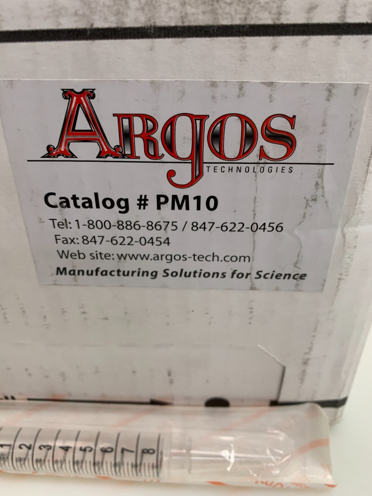 Argos PM10 Serological Pipettes 10ml 150/box1