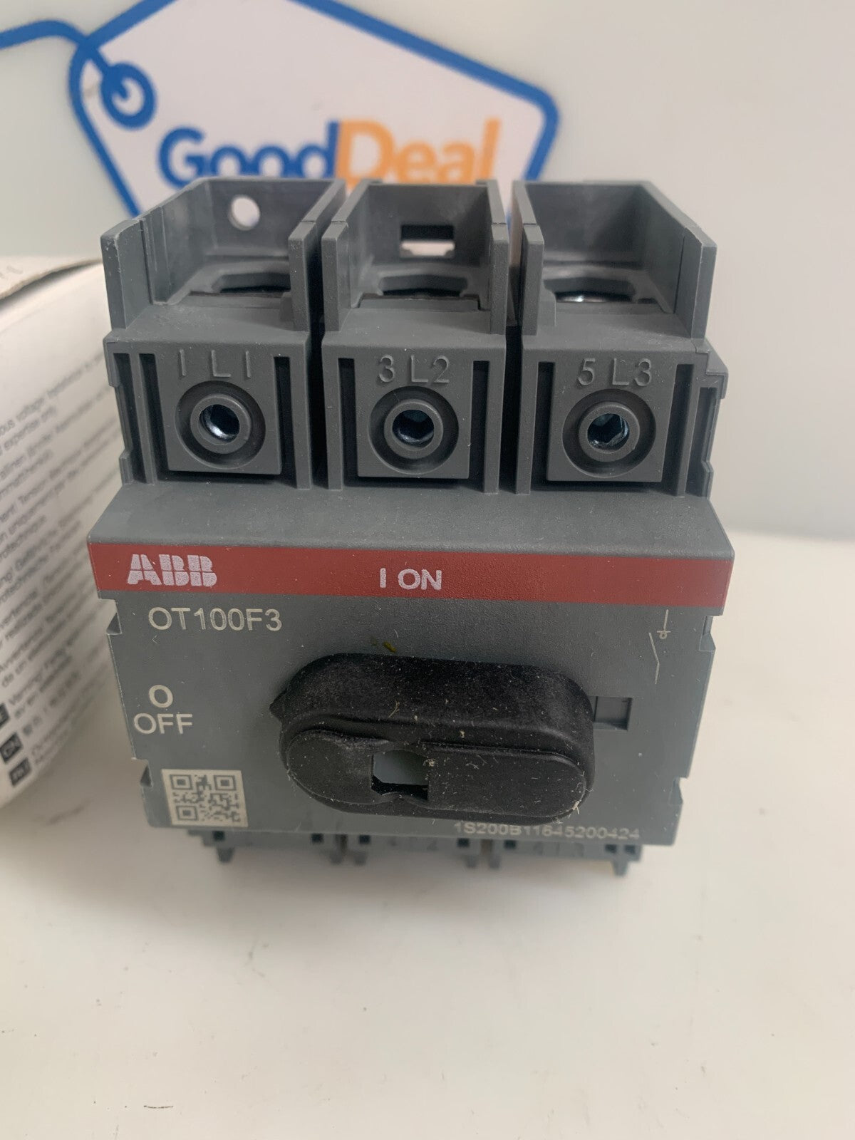 ABB OT100F3 DISCONNECT SWITCH 1SCA105004R1001