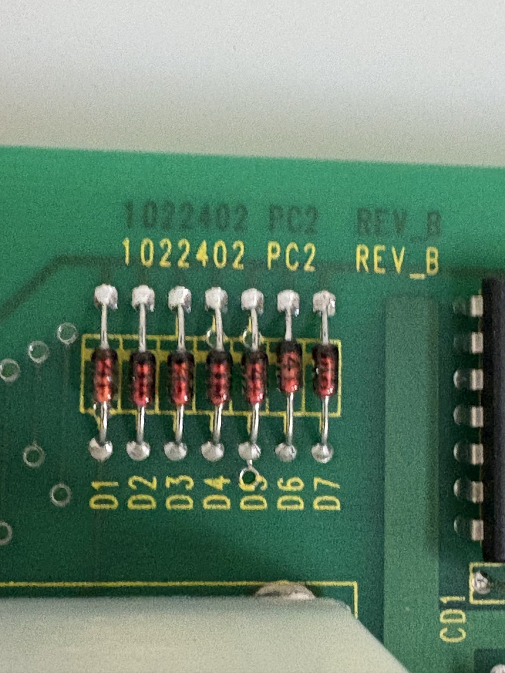 LIQUID SOLIDS CONTROL RELAY PCB #1022402 PC-2