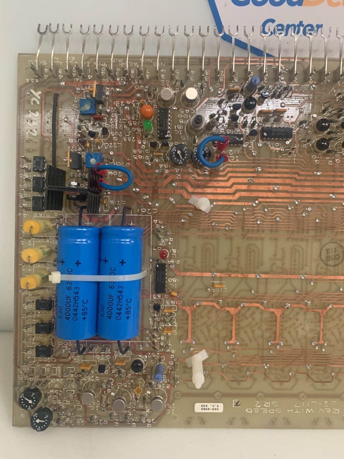 GE FANUC 6 PULSE NON REVERSING WITH SPEED CURRENT REGULATOR BOARD 621L117 GR 2