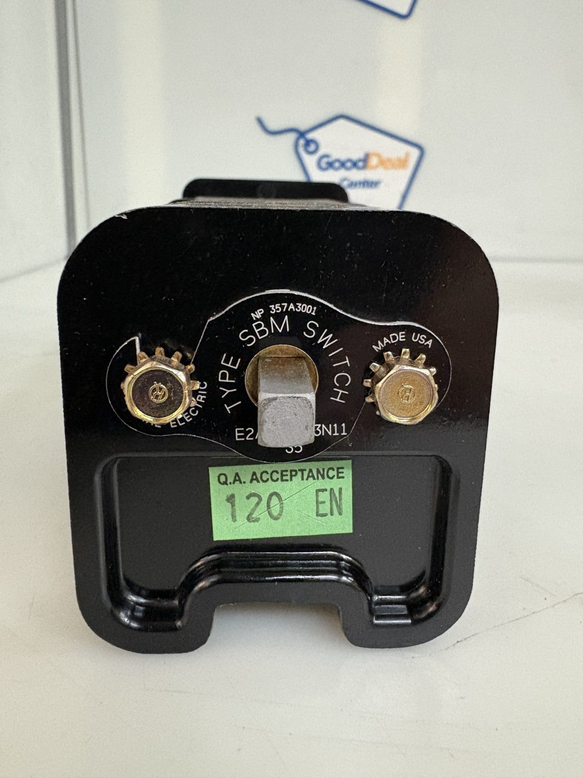 GENERAL ELECTRIC SBM SWITCH 2 POSITION NO HANDLE 16 SBME2A01R1A3N1135