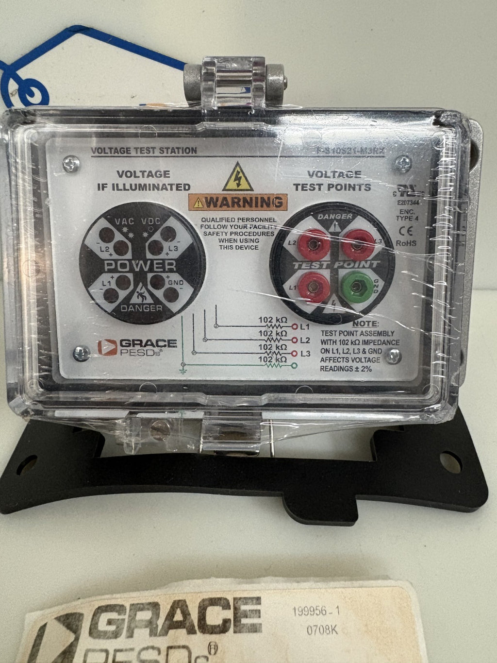 GRACE VOLTAGE TEST STATION P-S10S21-M3RX