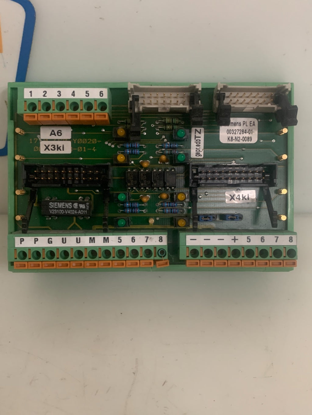 SIEMENS PLEA INTERFACE MODULE 00327284-01 PHOENIX CONTACT UMK-SE 11.25-1