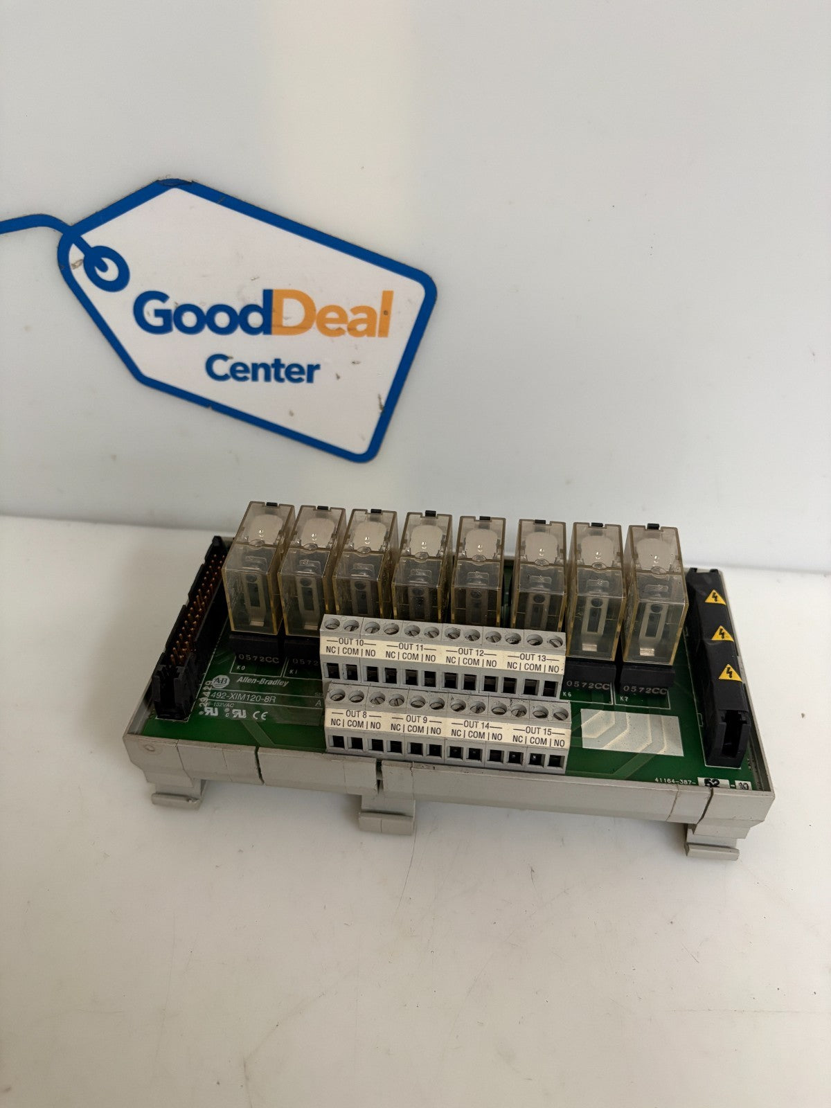 ALLEN BRADLEY RELAY MASTER MODULE 1492-XIM120-BR A
