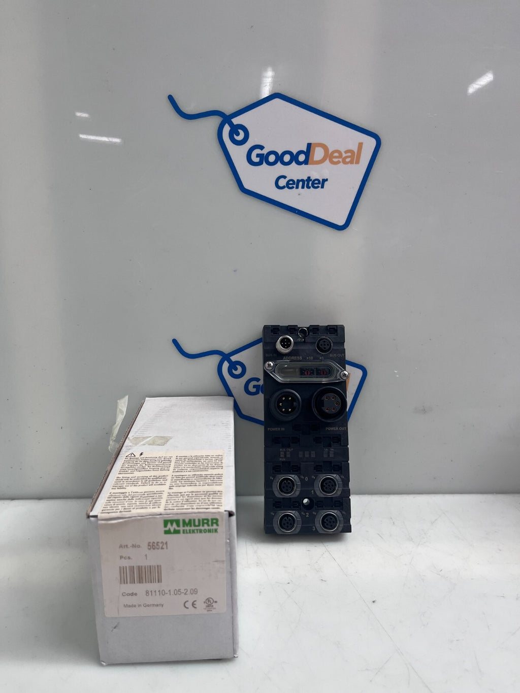MURR ELEKTRONIK DP 12 MB/T Bus Node Cube 67 Profibus 56521