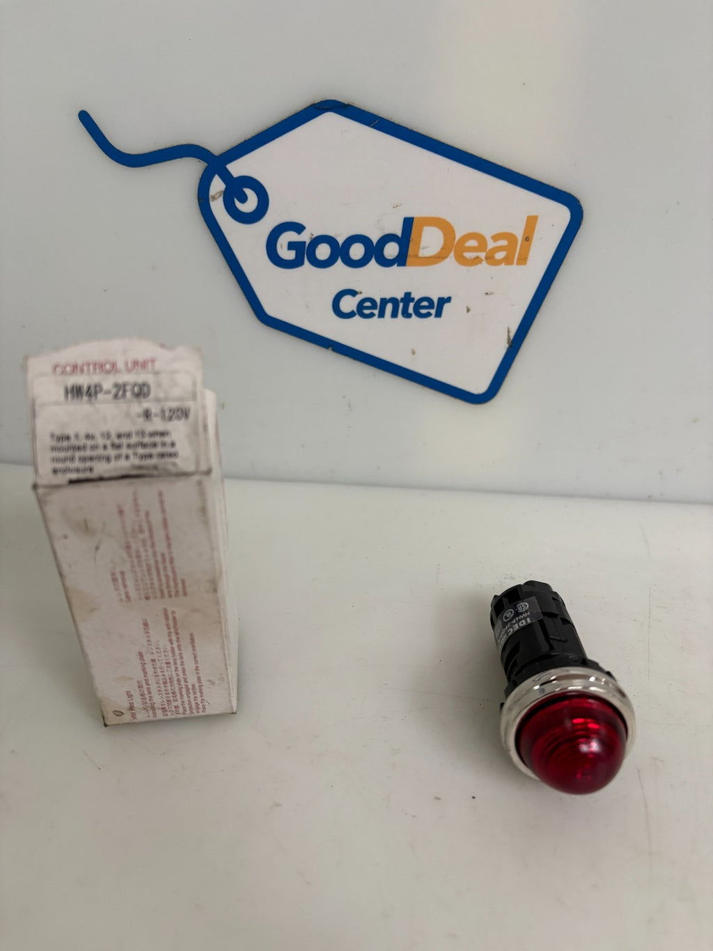 IDEC PILOT LIGHT GREEN HW4P-2FQD-R-120V