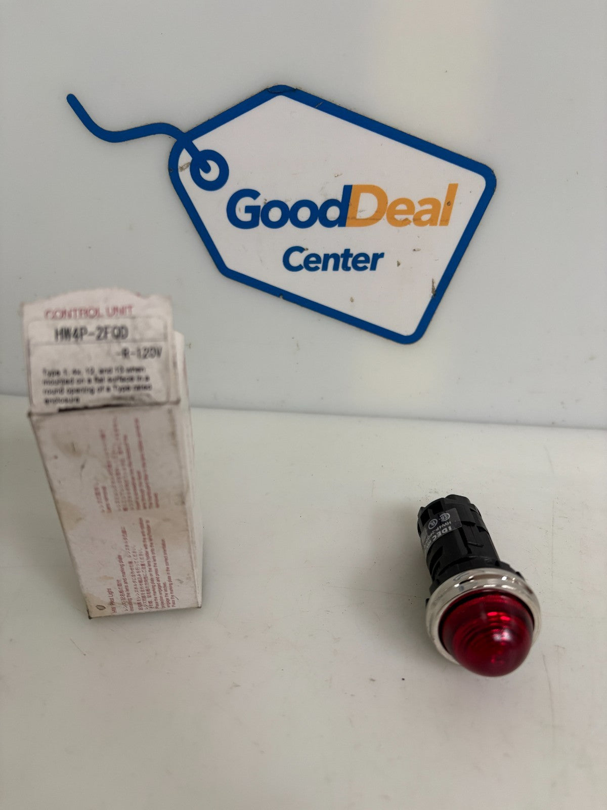 IDEC PILOT LIGHT GREEN HW4P-2FQD-R-120V