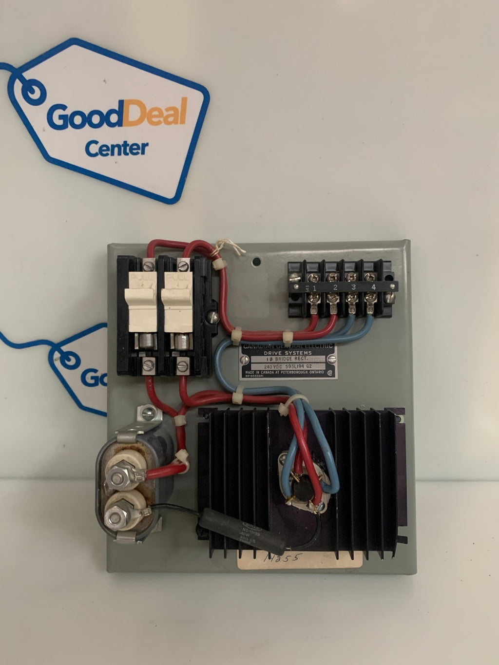 GENERAL ELECTRIC DRIVE SYSTEMS 1PH BRIDGE RECTIFIER 240 VDC #593L194 G20