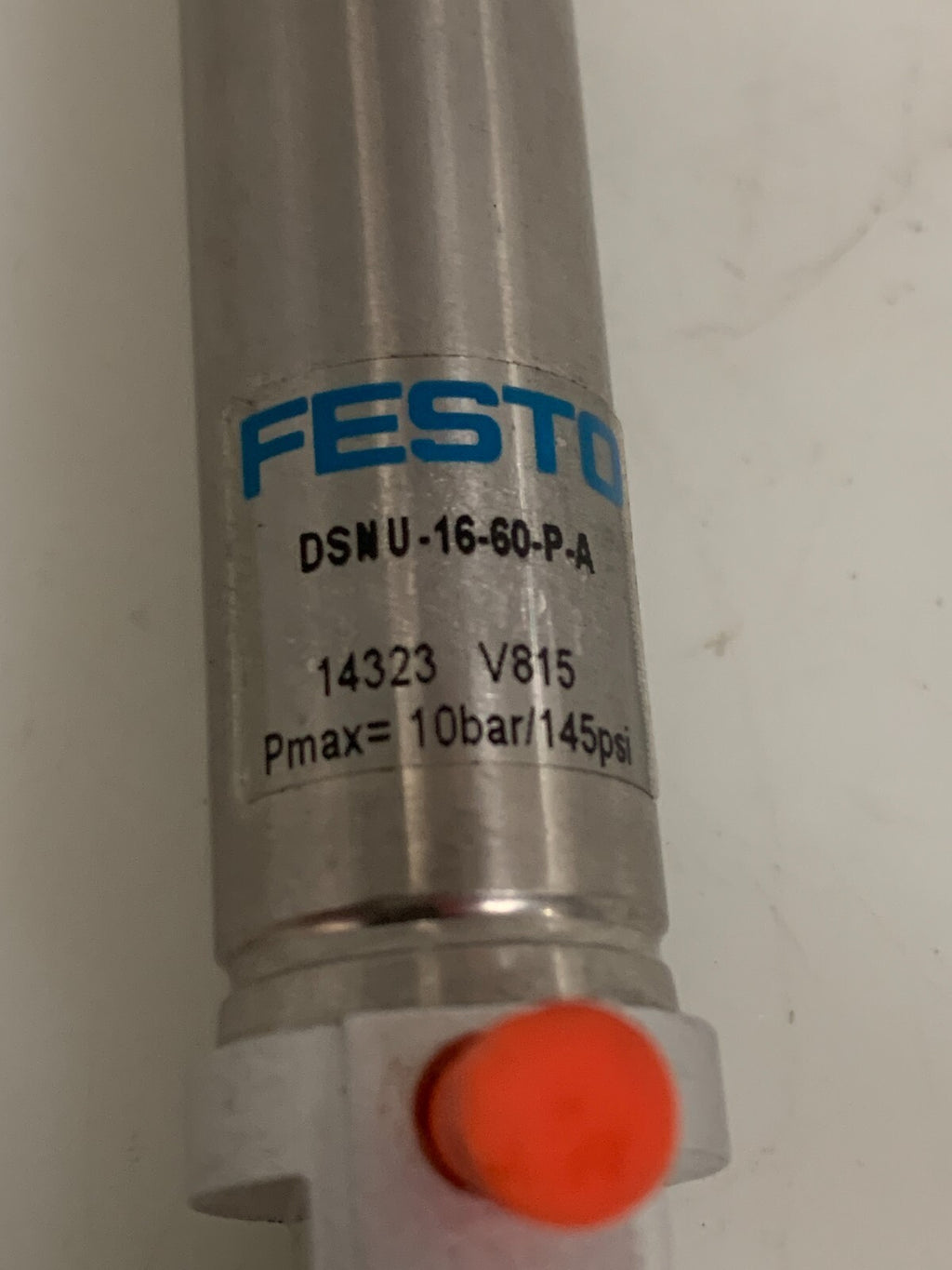 FESTO PNEUMATIC CYLINDER DSNU-16-60-P-A1