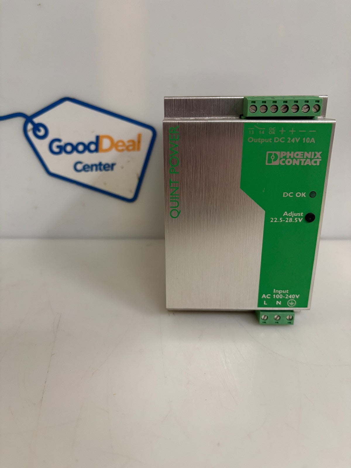 PHOENIX CONTACT POWER SUPPLY QUINT-PS-100-240AC/24DC/10 #29386040
