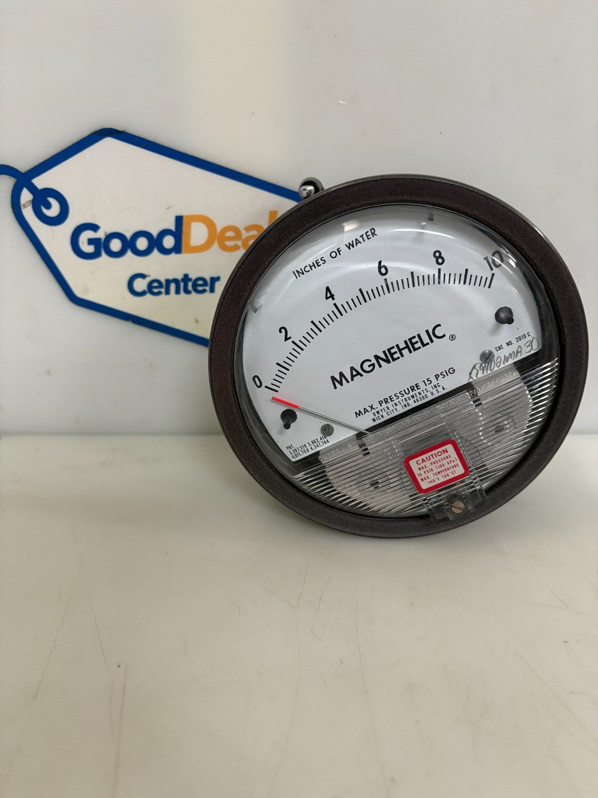 DWYER MAGNEHELIC PRESSURE GAUGE 2005 0