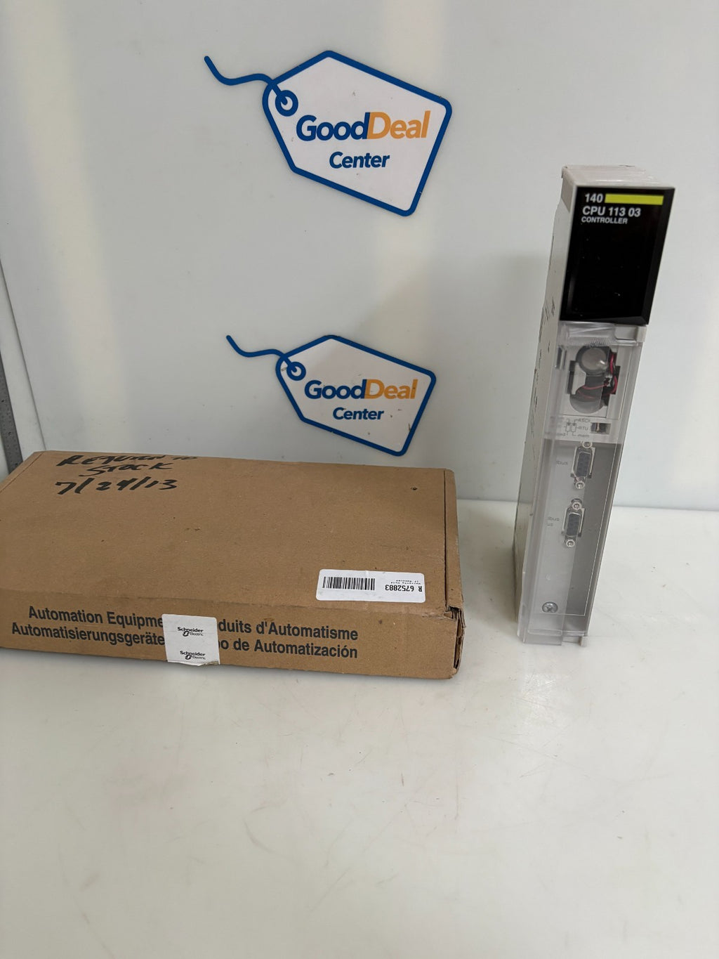 SCHNEIDER MODICOM QUANTUM CPU 51.2K PLC PROCESSOR 140CPU11303