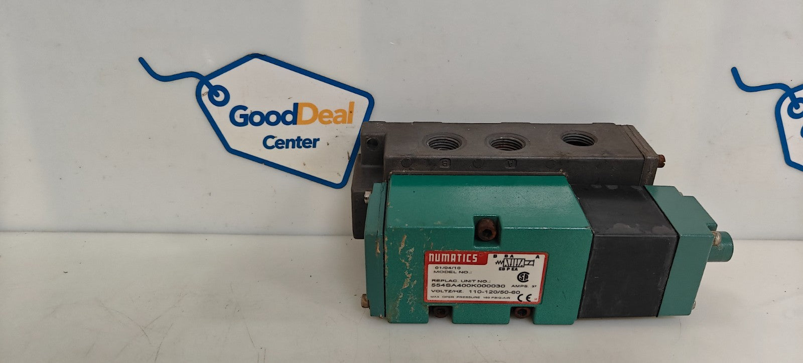NUMATIC SOLENOID 4 WAY VALVE 554SA400K0000300