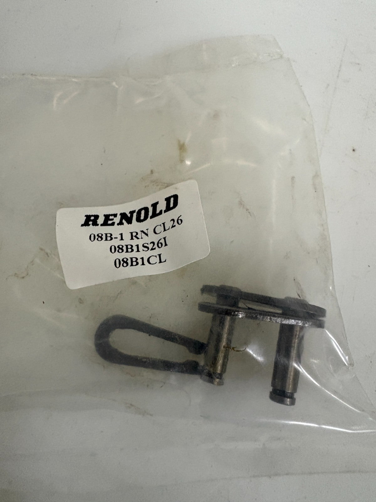 LOT OF 9 RENOLD SIMPLEX CLOSING LINK 08B-1 #26
