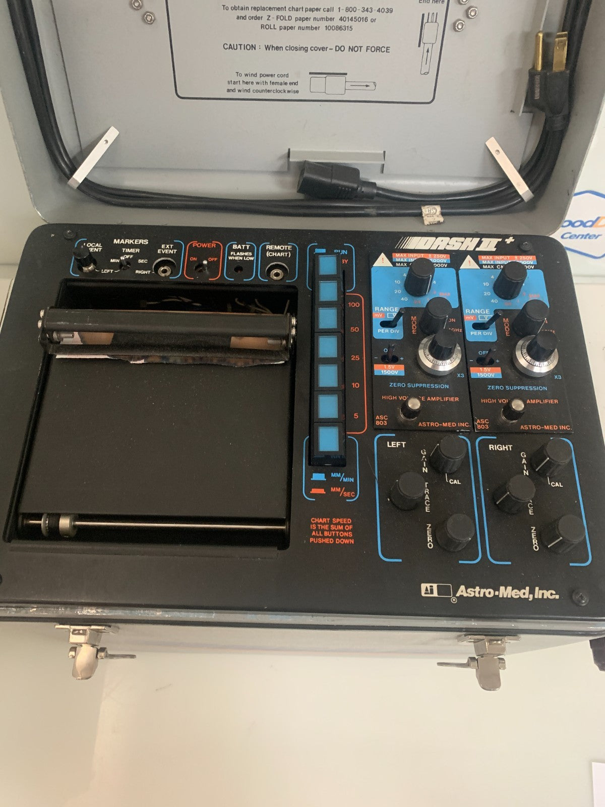 ASTRO MED DASH IT CHART RECORDER