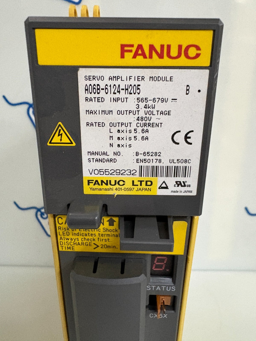 GE FANUC SERVO AMPLIFIER MODULE A 06B-6124-H0251