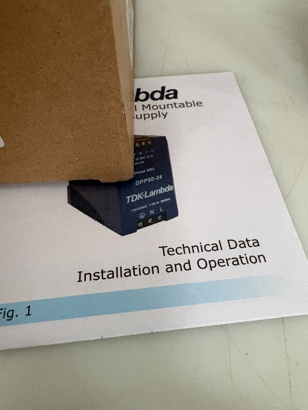 TDK LAMBDA POWER SUPPLY DPP50-242