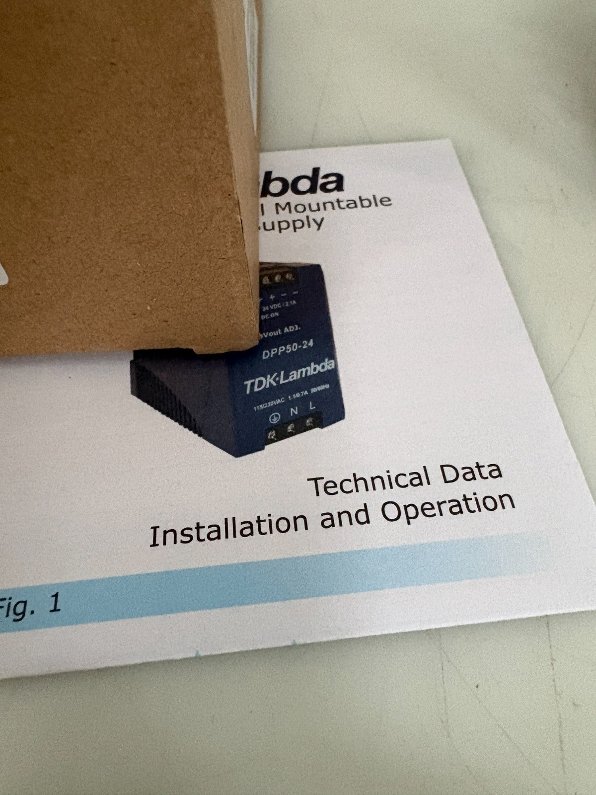 TDK LAMBDA POWER SUPPLY DPP50-242