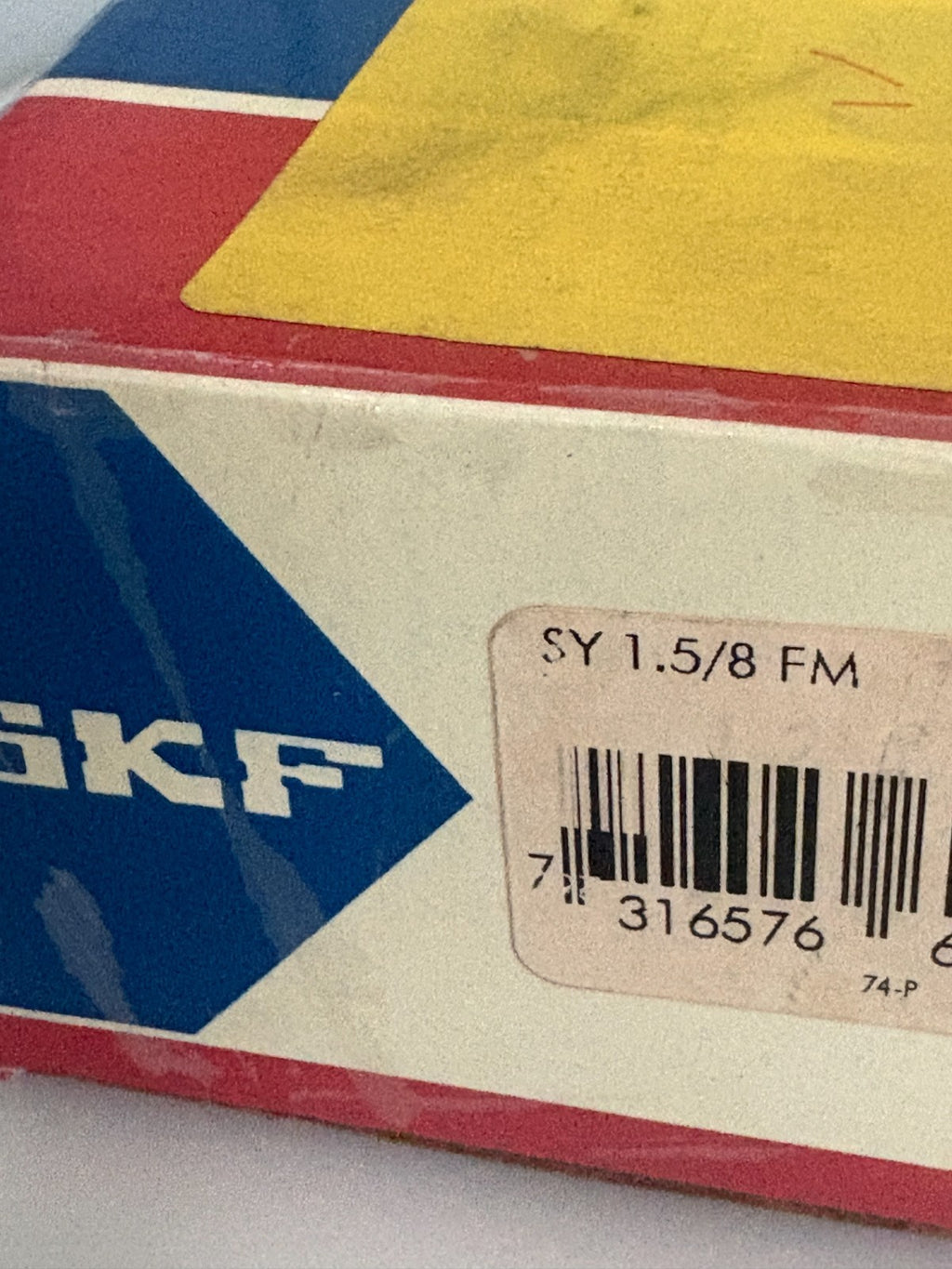 SKF FLANGE BALL BEARING SY 1.5/8 FM 3