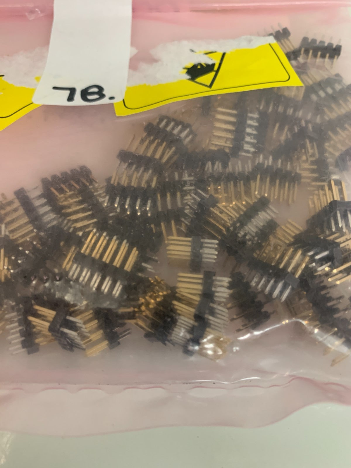 LOT OF 878  3M CONN HEADER VERT 96121-6404-AR 10 POS 2.54 MM