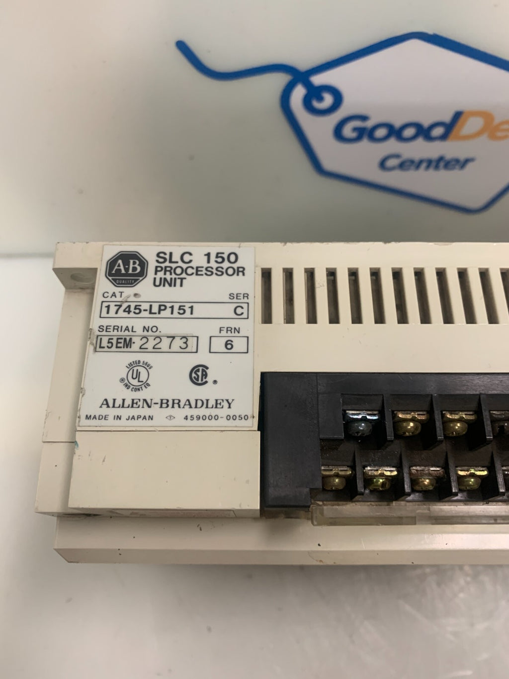Allen Bradley SLC 150 Processor Unit 1745-LP151 Ser C