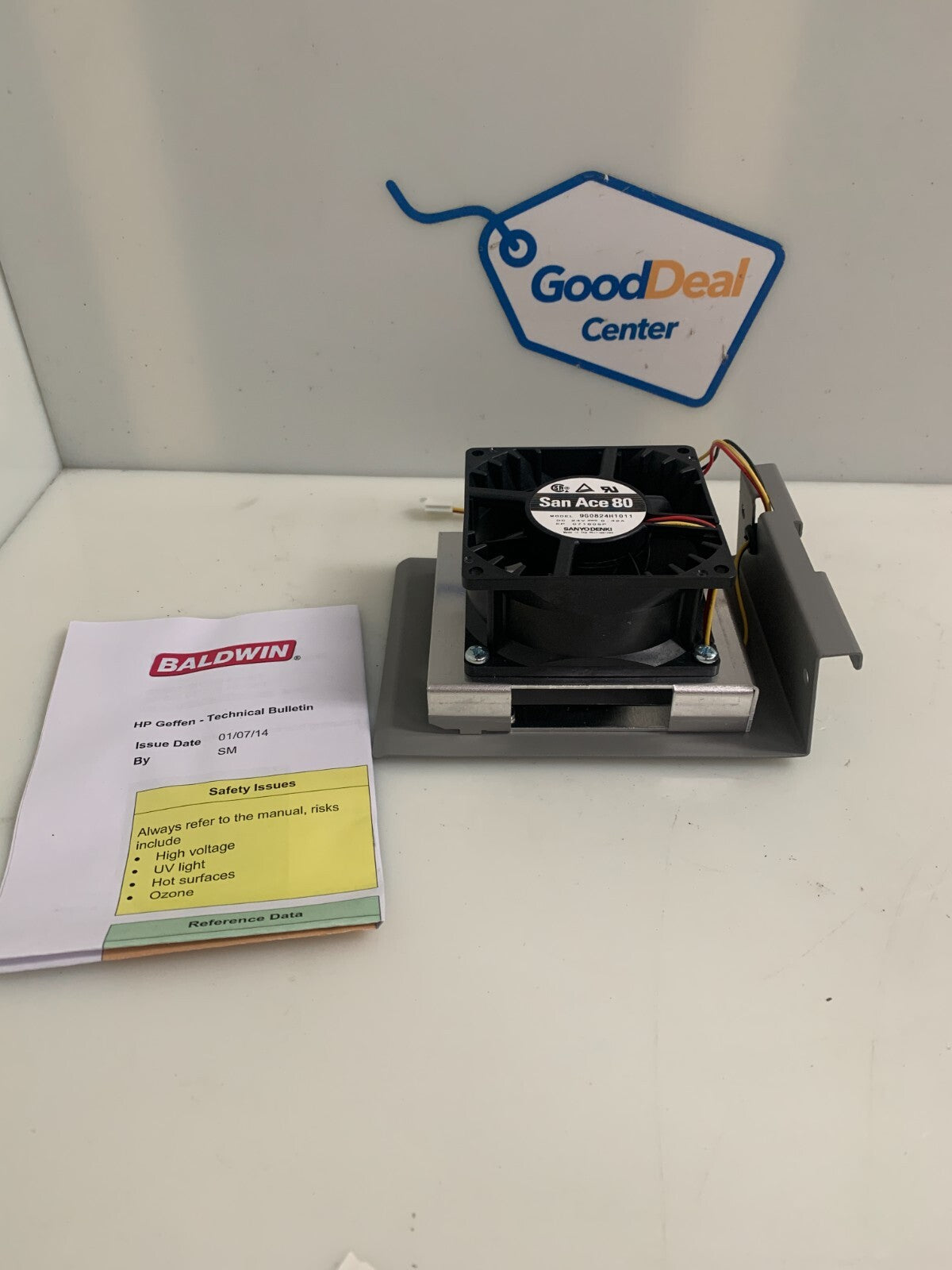 HP SCITEX INTERNAL FAN REPLACEMENT CQ190-05030 (NEW IN BOX)0