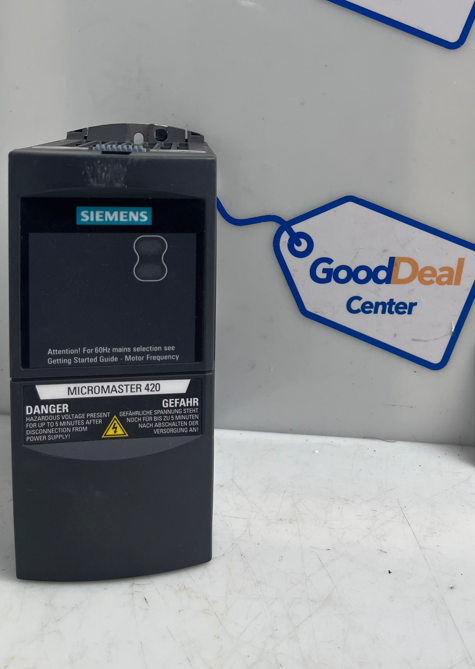 SIEMENS / Micromaster 420  6SE6420-2AB13-7AA1  AC Drive Inverter0