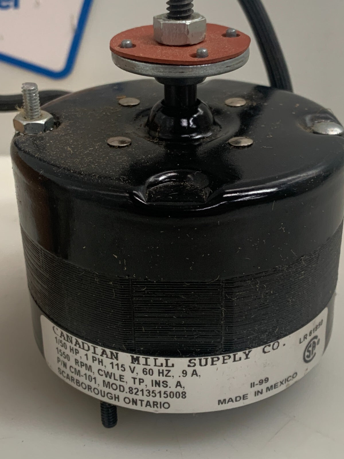 Canadian Mill CM-101 1/50 HP 1550RPM Motor2
