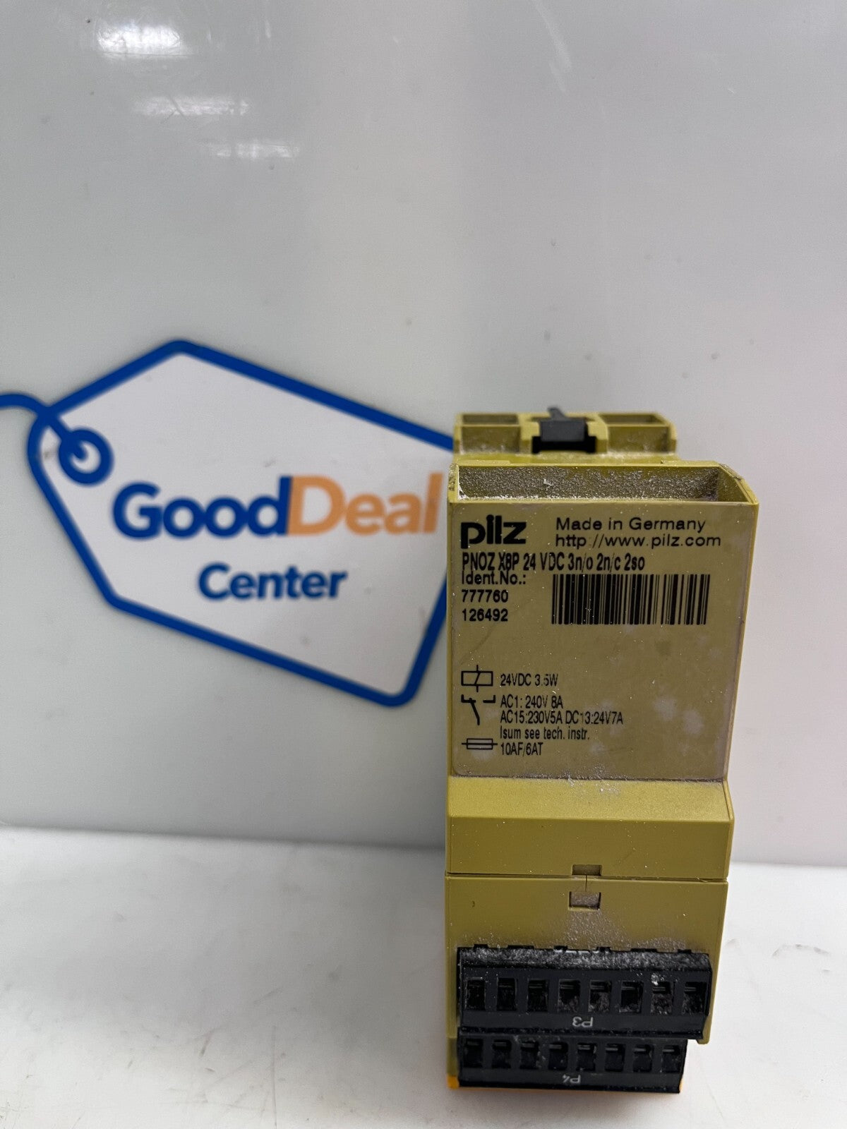 PILZ 777760   Safety Relay  PNOZ-X8P-24VDC-3N/O-2N/C-2SO